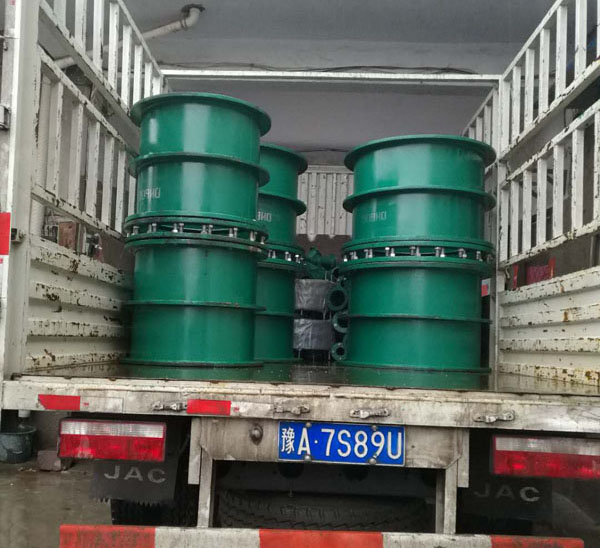 防水套管發(fā)貨現(xiàn)場